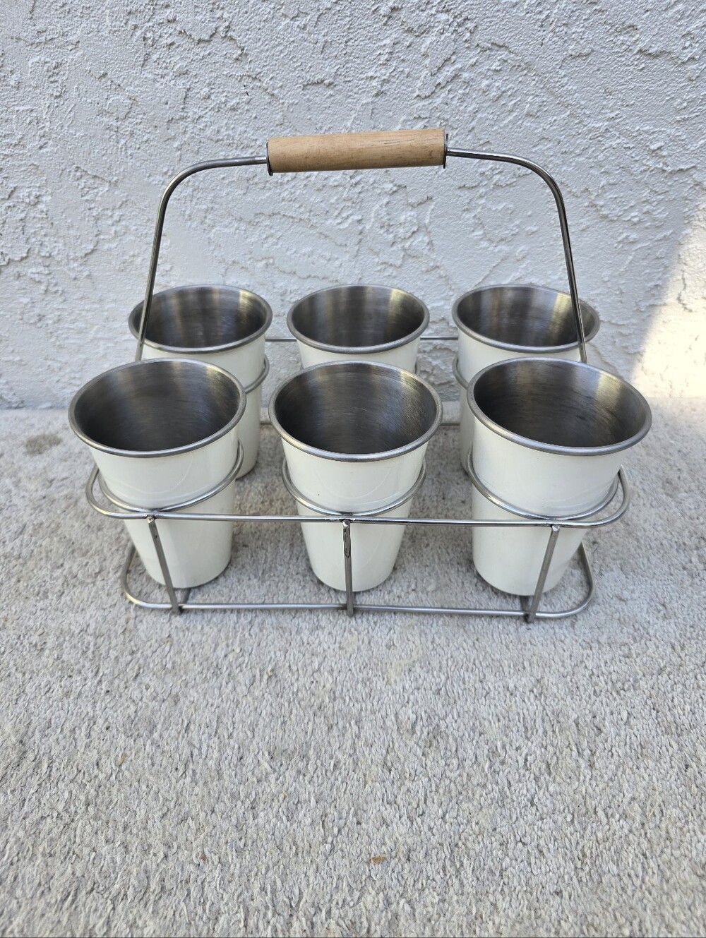 Hearth & Hand with Magnolia Metal Cup Caddy Set
